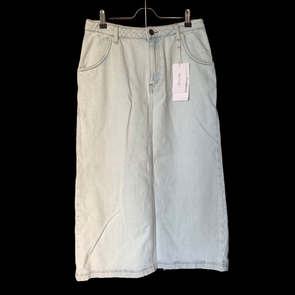 American Vintage Denim Maxi Skirt